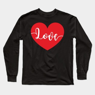 Heart Full of Love Long Sleeve T-Shirt